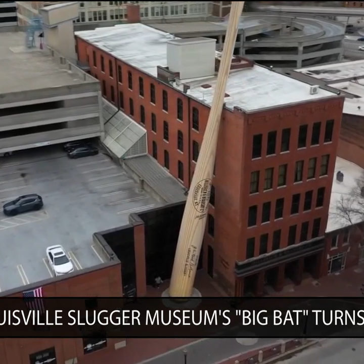Batter up! Louisville Slugger Museum's "Big Bat" turns 30